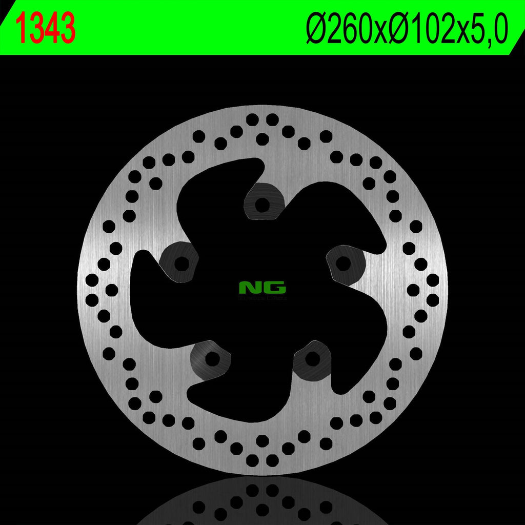 NG BRAKES NG1343 brake disc