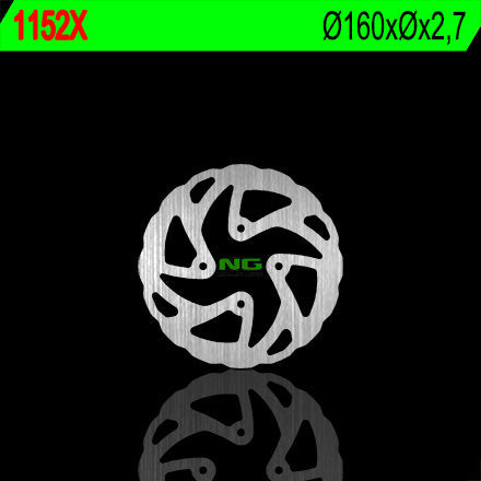 NG BRAKES NG1152X brake disc