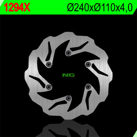 NG BRAKES NG1294X brake disc
