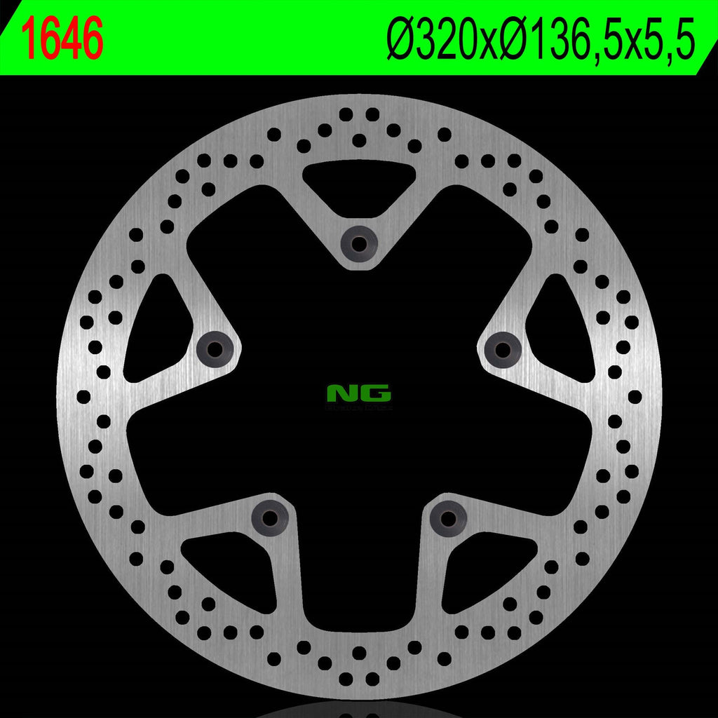 NG BRAKES NG1646 brake disc