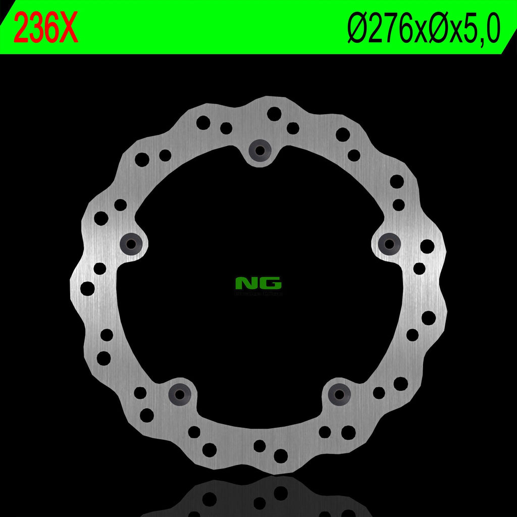 NG BRAKES NG236X brake disc