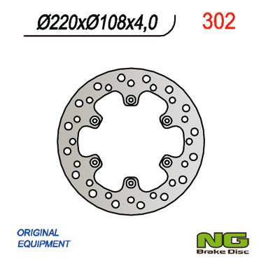 NG BRAKES NG302 brake disc