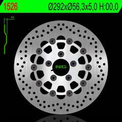 NG BRAKES NG1526 Rear Brake Disc – H.D CRUISER FLHC 114 HERITAGE CLASSIC 1868cc (EUROPE - SOFTAIL)