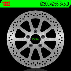 NG BRAKES NG1332 Rear Brake Disc – H.D ROD / V-ROD V-ROD VRSCA