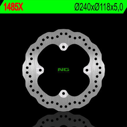 NG BRAKES NG1485X brake disc