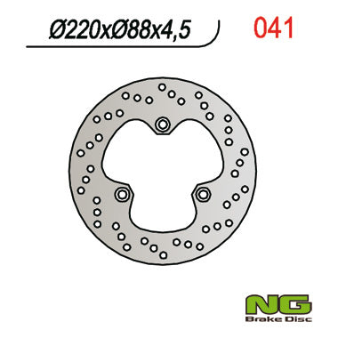 NG BRAKES NG041 brake disc