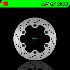 NG BRAKES NG168 Rear Brake Disc – KAWASAKI GPX R