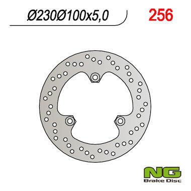 NG BRAKES NG256 brake disc