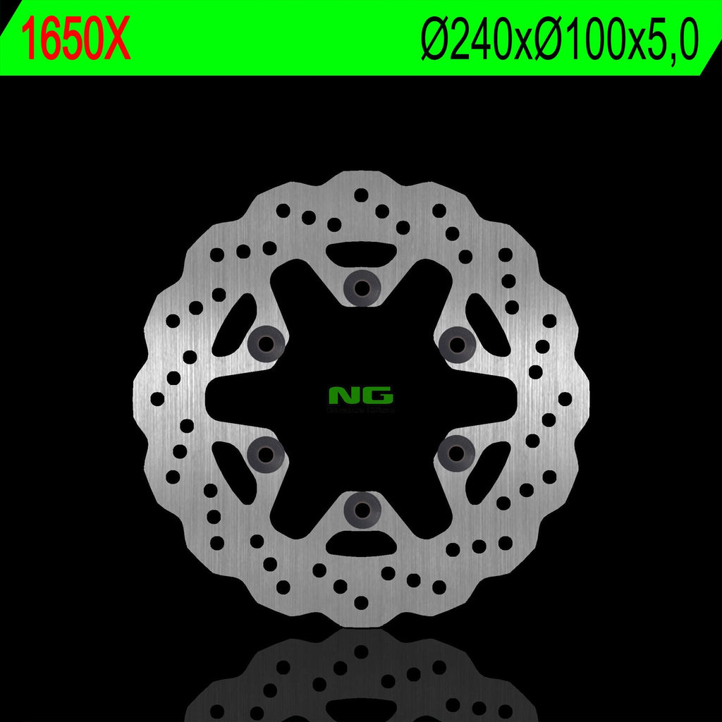 NG BRAKES NG1650X brake disc
