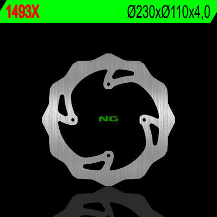 NG BRAKES NG1493X brake disc