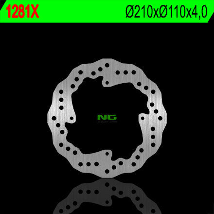 NG BRAKES NG1281X brake disc