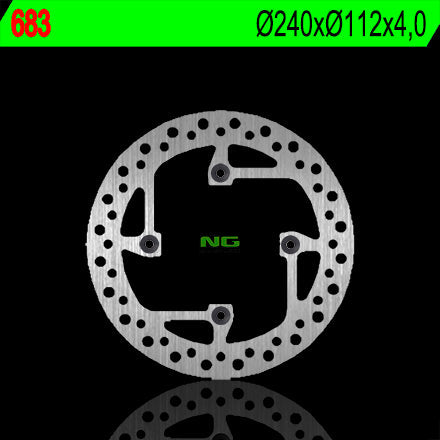 NG BRAKES NG683 brake disc