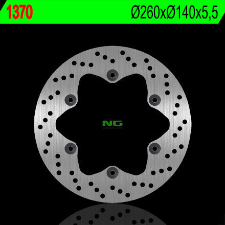 NG BRAKES NG1370 brake disc