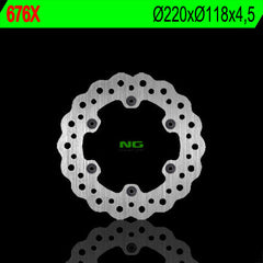 NG BRAKES NG676X Rear Brake Disc – KAWASAKI KLX R / KLX SR