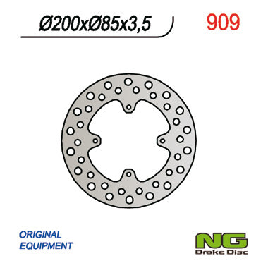 NG BRAKES NG909 brake disc