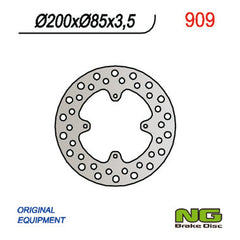 NG BRAKES NG909 Rear Brake Disc – SUZUKI RM 17" / 14" WHEELS