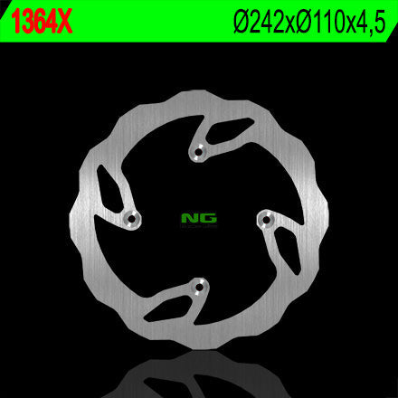 NG BRAKES NG1364X brake disc