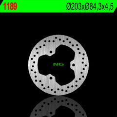 NG BRAKES NG1189 Rear Brake Disc – YAMAHA TRICKER