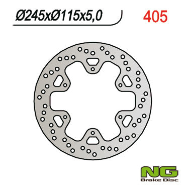 NG BRAKES NG405 brake disc