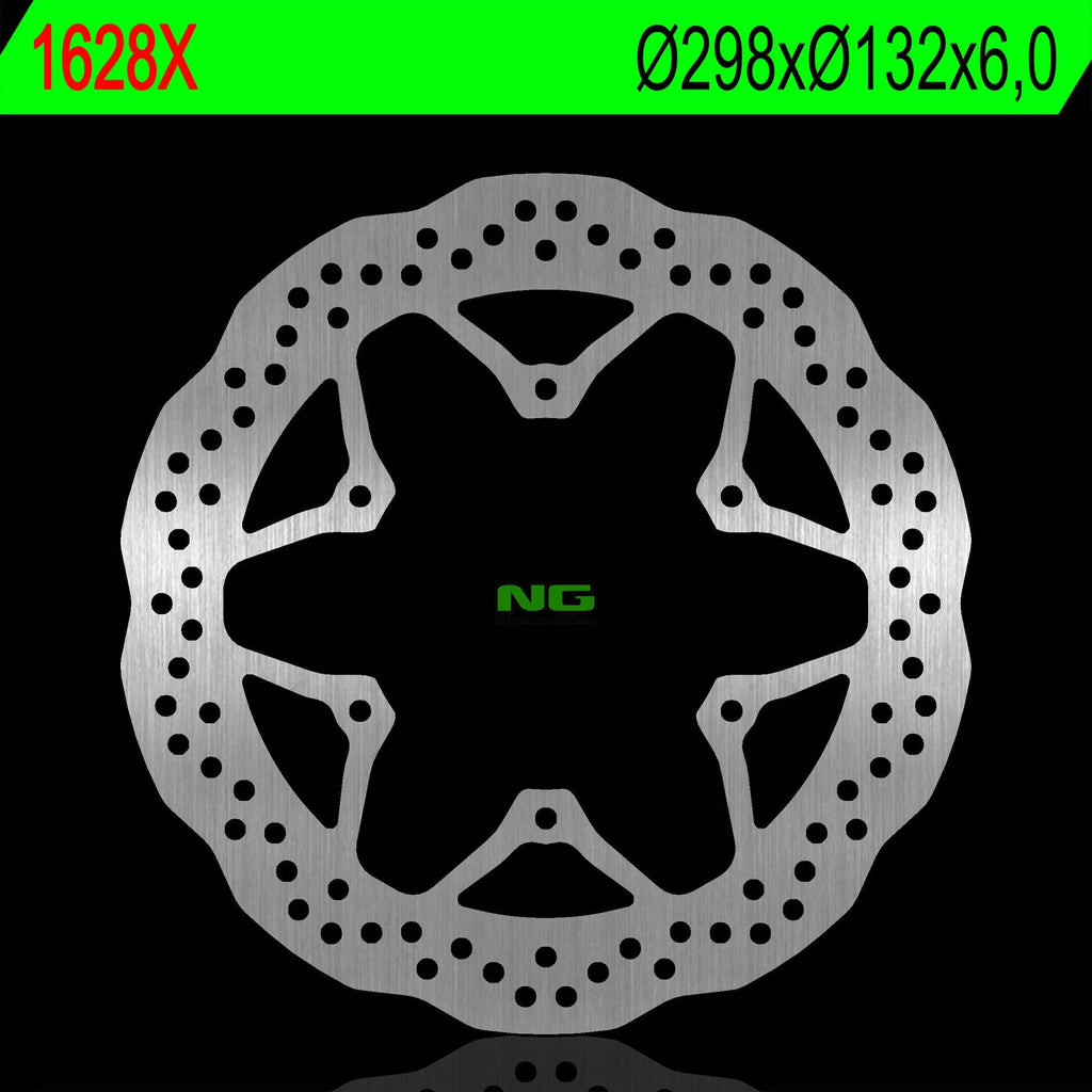 NG BRAKES NG1628X brake disc