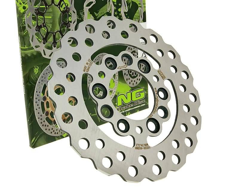 NG BRAKES NG1022X brake disc