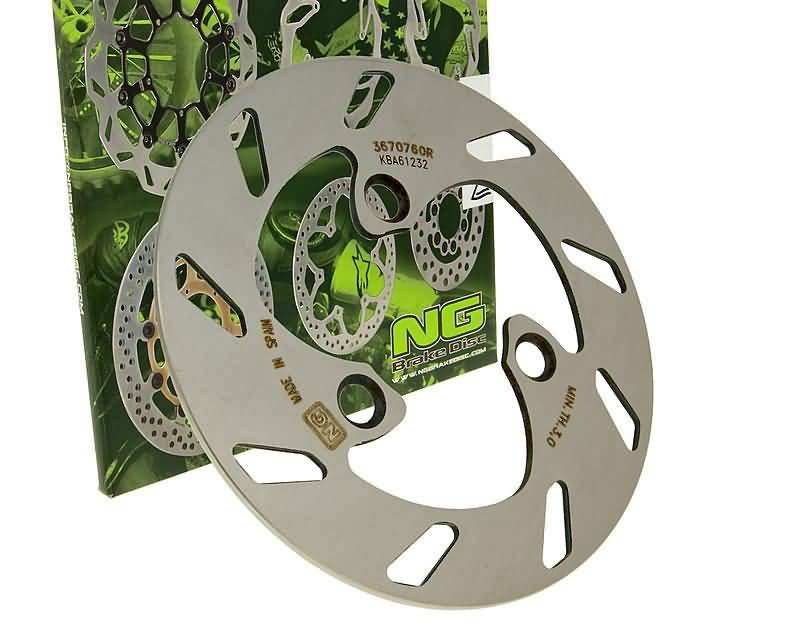 NG BRAKES NG367 brake disc