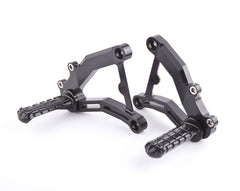 MOTOCORSE Machined from solid riding adjustable footpegs kit - Classic Style Colore | 104191006