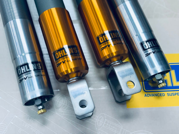 Öhlins DFV dual flow valve damper detail POZ MW10S1
