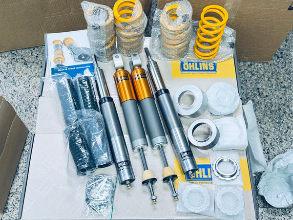 Öhlins Road & Track DFV POZ MW10S1 complete Porsche suspension kit