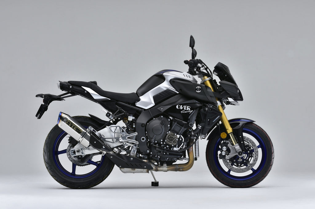 OVER Racing TT-Formula RS Slip-On Exhaust Titanium Exhaust Black MT-10(-21) | 10-31-01B - image 1