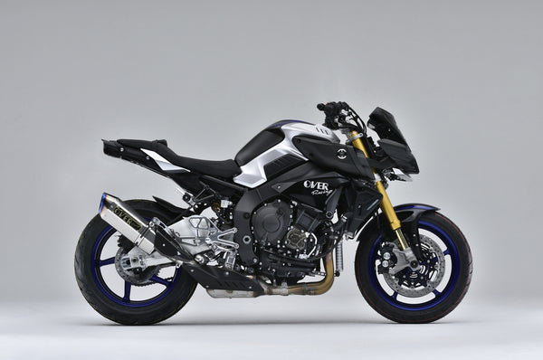 OVER Racing TT-Formula RS Slip-On Exhaust Titanium Silver MT-10(-21) | 10-31-01S - image 1