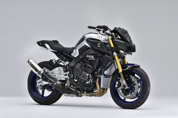 OVER Racing TT-Formula RS Slip-On Exhaust Titanium Silver MT-10(-21) | 10-31-01S - image 2