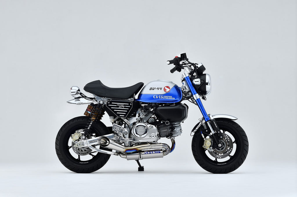 OVER Racing Spiral Full Titanium Monkey125(21-)/DAX125(22-23)/GROM(21-) Exhaust | 13-013-23R - image 1
