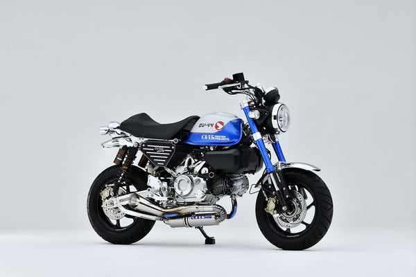OVER Racing Spiral Full Titanium Monkey125(21-)/DAX125(22-23)/GROM(21-) Exhaust | 13-013-23R - image 2