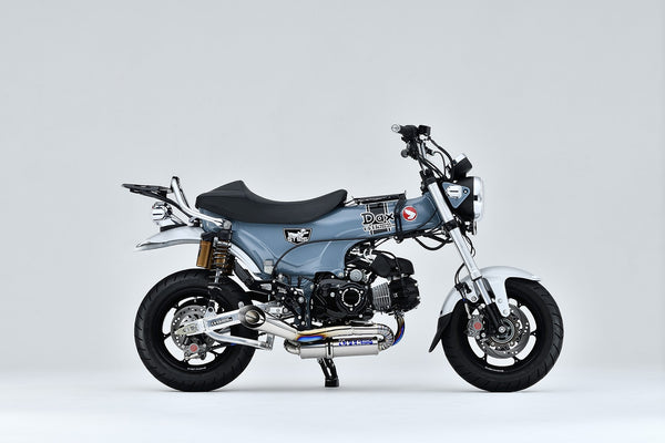 OVER Racing Spiral Full Titanium Monkey125(21-)/DAX125(22-23)/GROM(21-) Exhaust | 13-013-23R - image 4