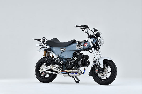 OVER Racing Spiral Full Titanium Monkey125(21-)/DAX125(22-23)/GROM(21-) Exhaust | 13-013-23R - image 5