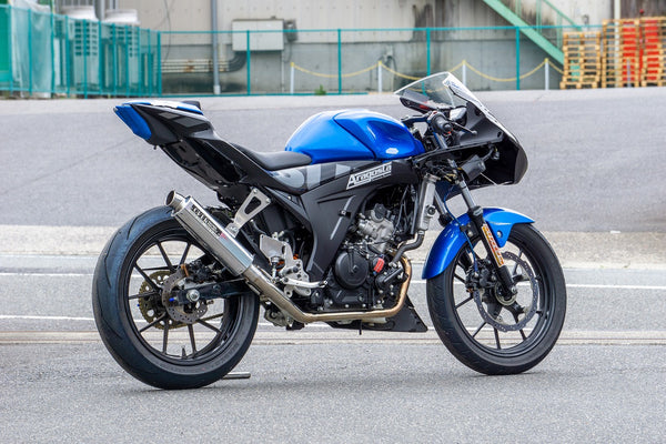 OVER Racing SESMIC-Mini Racing Stainless Steel/Aluminum GSX-R150 Exhaust | 13-62-04 - image 2