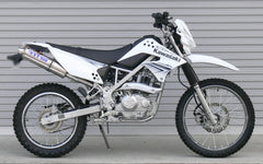 OVER Racing Stainless/Titanium Exhaust for Kawasaki D-Tracker 125 / KLX125 | 13-701-05