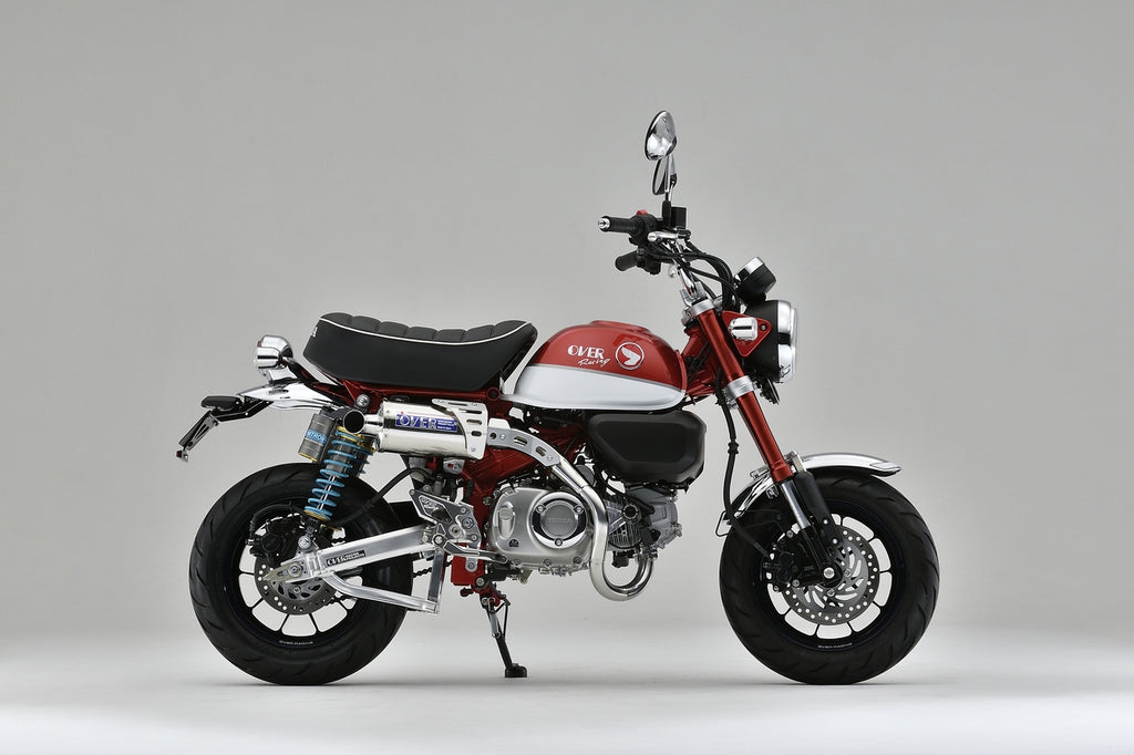 OVER Racing Stainless Oval ExhaustHigh-Mount Exhaust Monkey125 | 16-012-01 - image 1