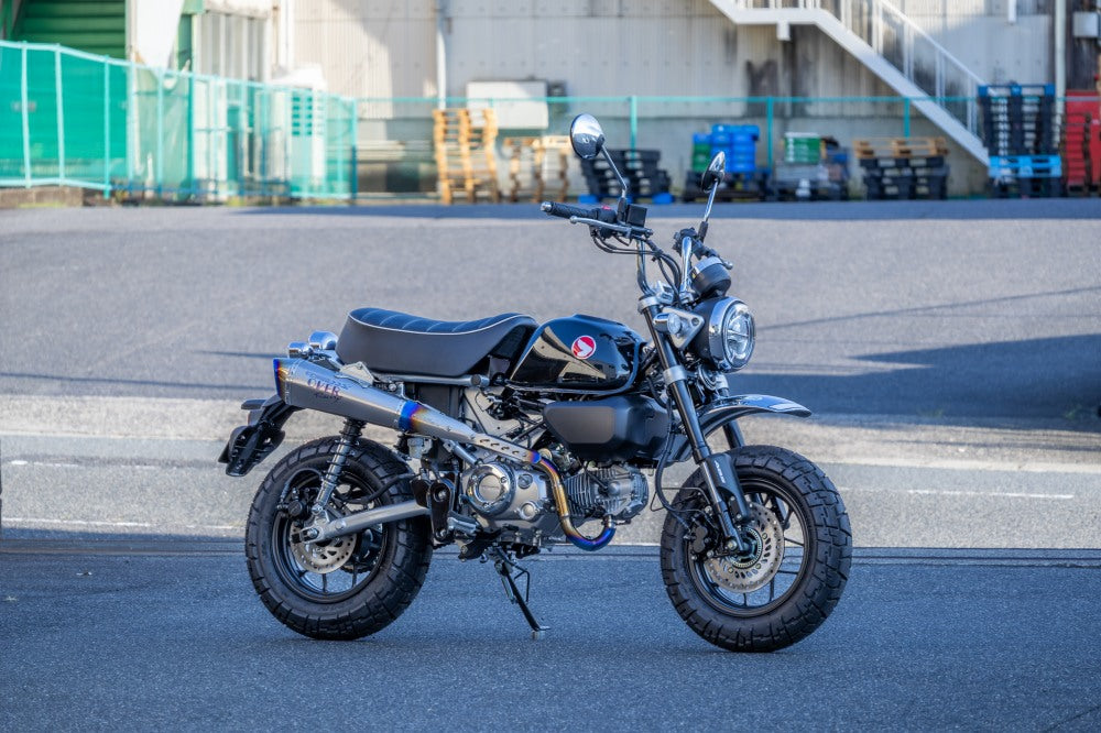 OVER Racing TT-Formula RS+PRO Mini L UP Full Titanium Exhaust Monkey125(18-20)(21-23 | 16-014-16 - image 1