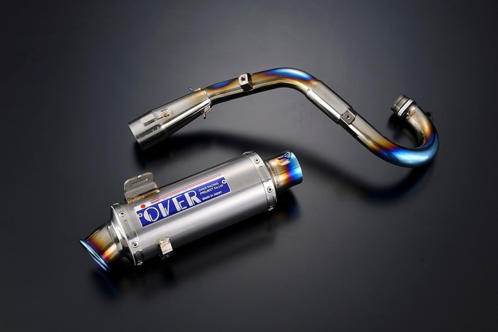 OVER Racing NLHigh-Mount Exhaust Full Titanium Exhaust Monkey125(18-20)/(21-23)/(24-) | 16-014-54 - image 1