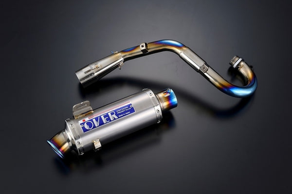 OVER Racing NLHigh-Mount Exhaust Full Titanium Exhaust Monkey125(18-20)/(21-23)/(24-) | 16-014-54 - image 1