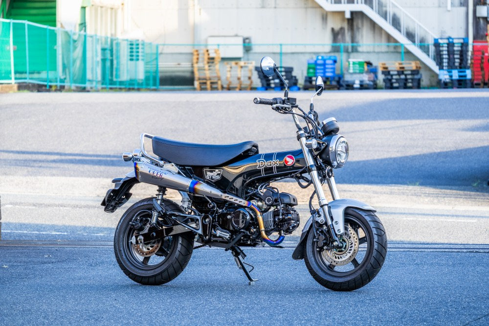 OVER Racing TT-Formula RS+PRO Mini L UP Full Titanium Exhaust Dax125(22-23)(24-) | 16-123-16 - image 1
