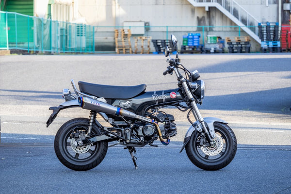 OVER Racing TT-Formula RS+PRO Mini L UP Full Titanium Exhaust Dax125(22-23)(24-) | 16-123-16 - image 2