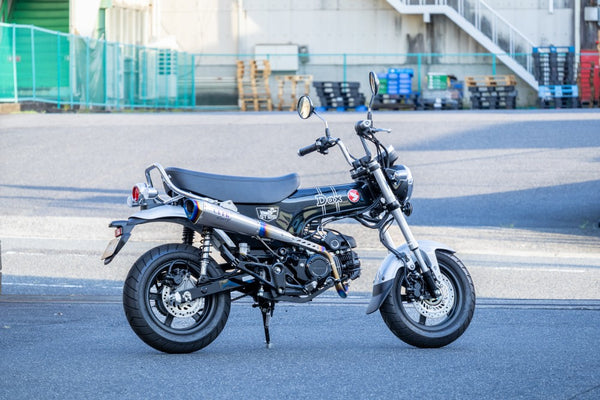 OVER Racing TT-Formula RS+PRO Mini L UP Full Titanium Exhaust Dax125(22-23)(24-) | 16-123-16 - image 3