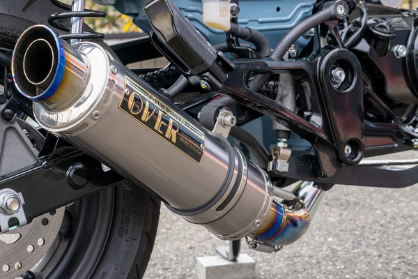 OVER Racing GP-PERFORMANCE Full Titanium Exhaust DAX125(22-23)(24-) | 16-123-25 - image 4