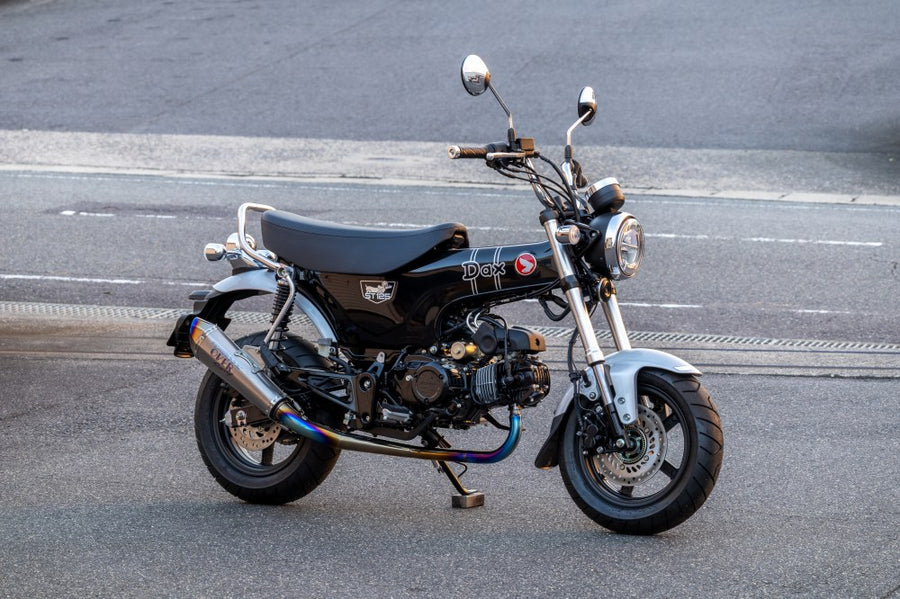 OVER Racing TT-Formula RS+PRO Mini S Full Titanium Exhaust DAX125(22-23)(24-) | 16-123-55 - image 1