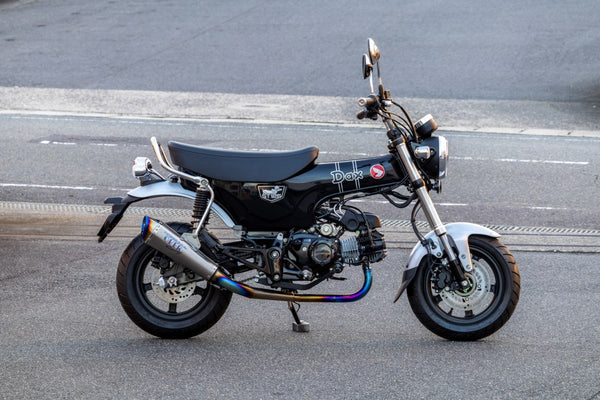 OVER Racing TT-Formula RS+PRO Mini S Full Titanium Exhaust DAX125(22-23)(24-) | 16-123-55 - image 2