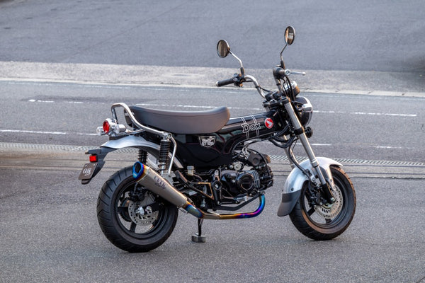OVER Racing TT-Formula RS+PRO Mini S Full Titanium Exhaust DAX125(22-23)(24-) | 16-123-55 - image 3
