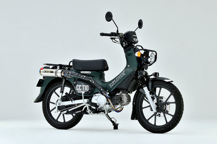 OVER Racing GP-PERFORMANCE UP Full Titanium Cross Cub110(22-) Exhaust | 16-125-15 - image 1